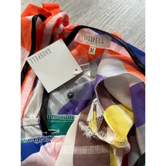 Ghospell NWT color by number midi dress size M - Picture 11 of 12